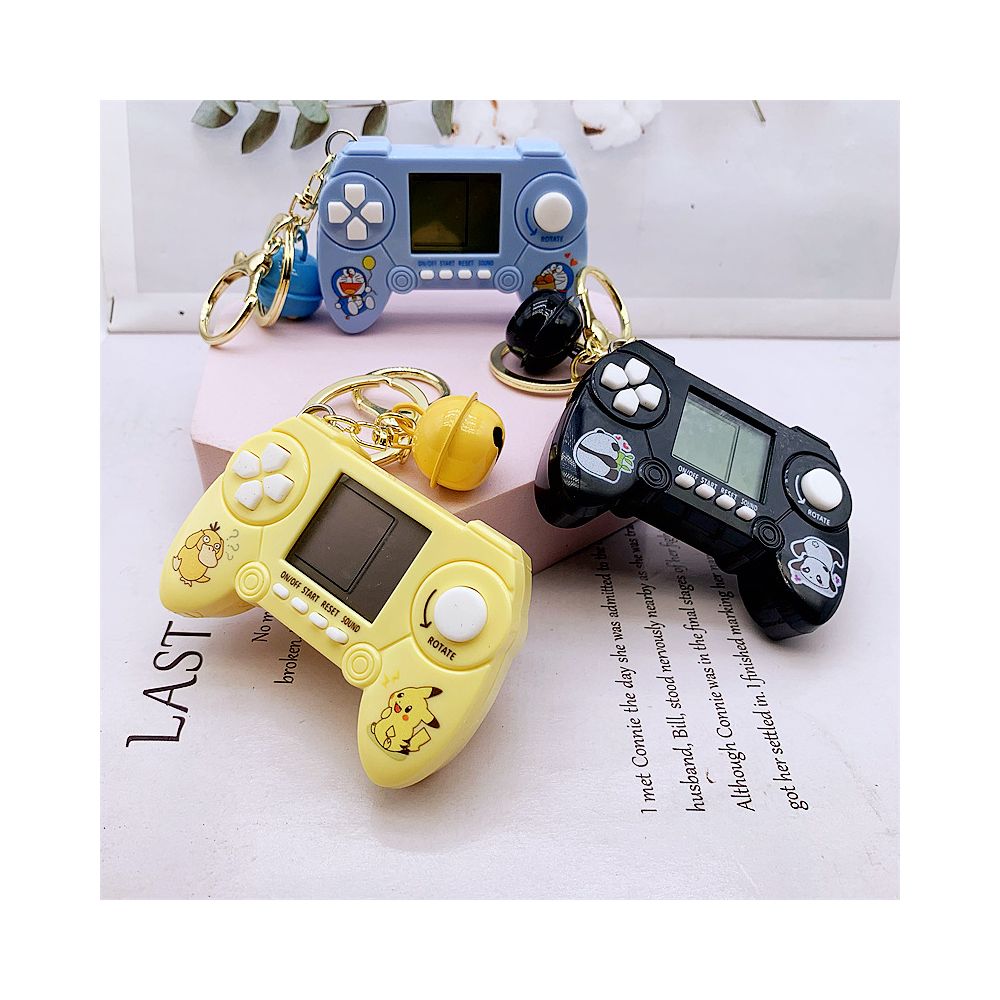 Creative Tetris handheld mini game console toy trendy bag keychain pendant gift supplier image 2