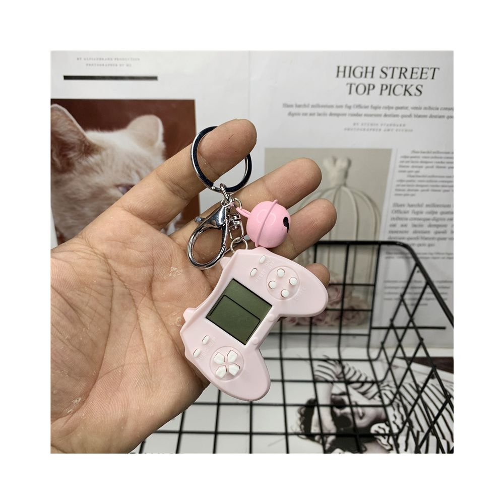 Creative Tetris handheld mini game console toy trendy bag keychain pendant gift supplier