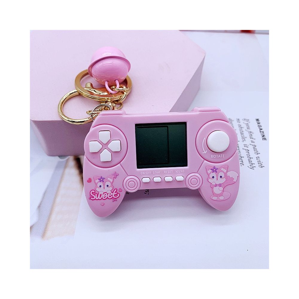 Creative Tetris handheld mini game console toy trendy bag keychain pendant gift supplier