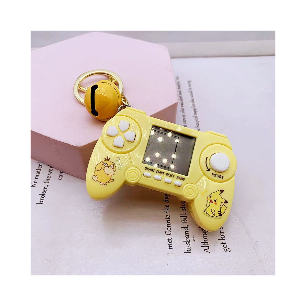 Creative Tetris handheld mini game console toy trendy bag keychain pendant gift supplier