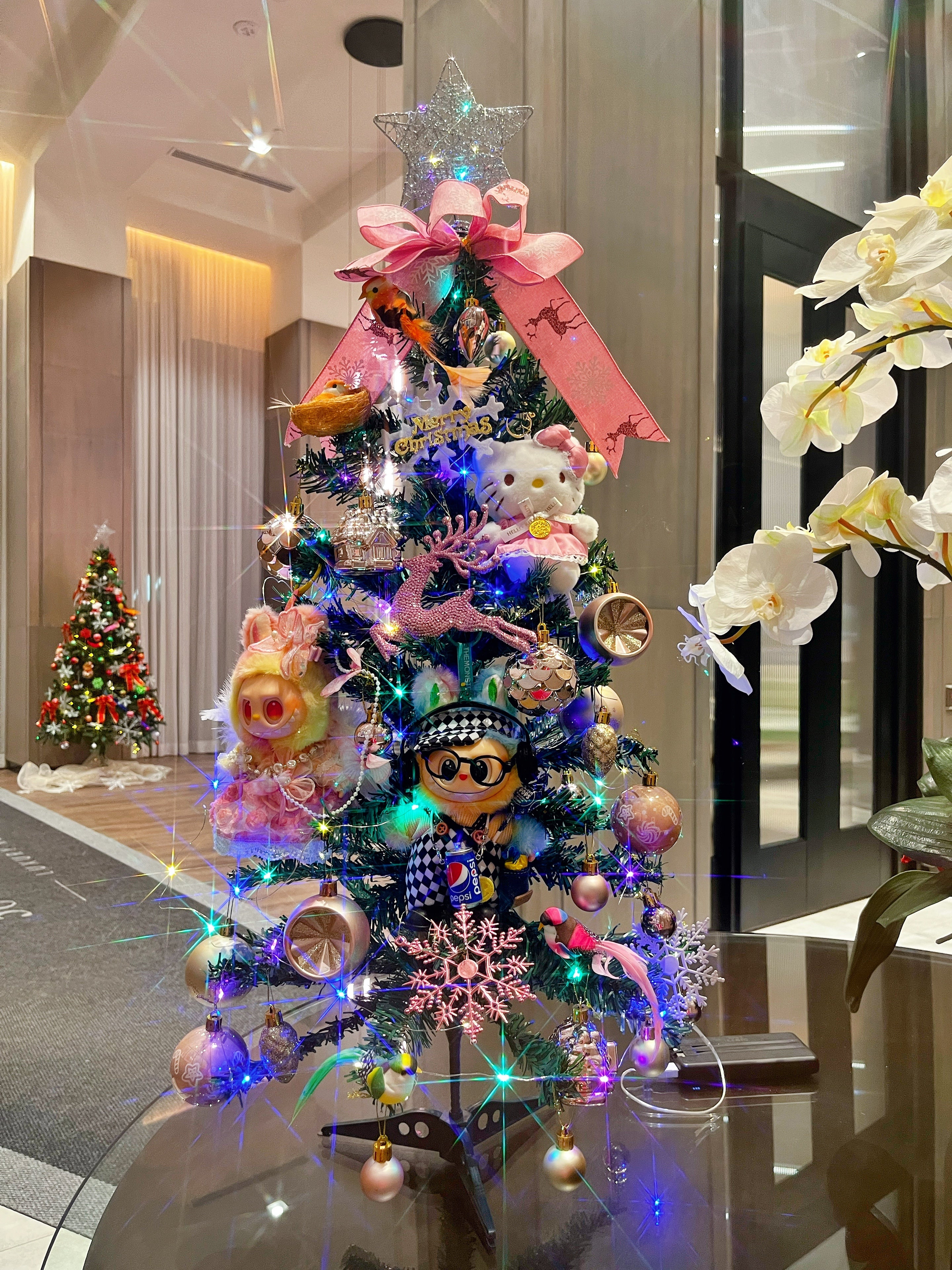 Real Shot 3ft Christmas Tree Decoration Sample - Festive Home Essential